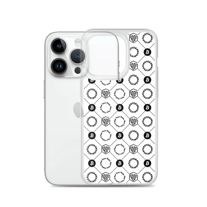 HODL iPhone Silikon Case "First Edition White" - HODL iPhone Silikon Case "First Edition White" - iPhone 11 | Exklusive Smartphone Hülle Streetwear von HODL®
