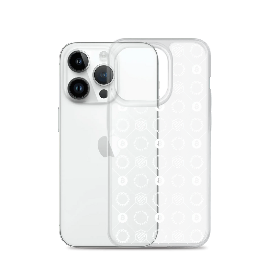 HODL iPhone Silikon Clear Case "FIRST EDITION WHITE" - HODL iPhone Silikon Clear Case "FIRST EDITION WHITE" - iPhone 11 | Exklusive Smartphone Hülle Streetwear von HODL®