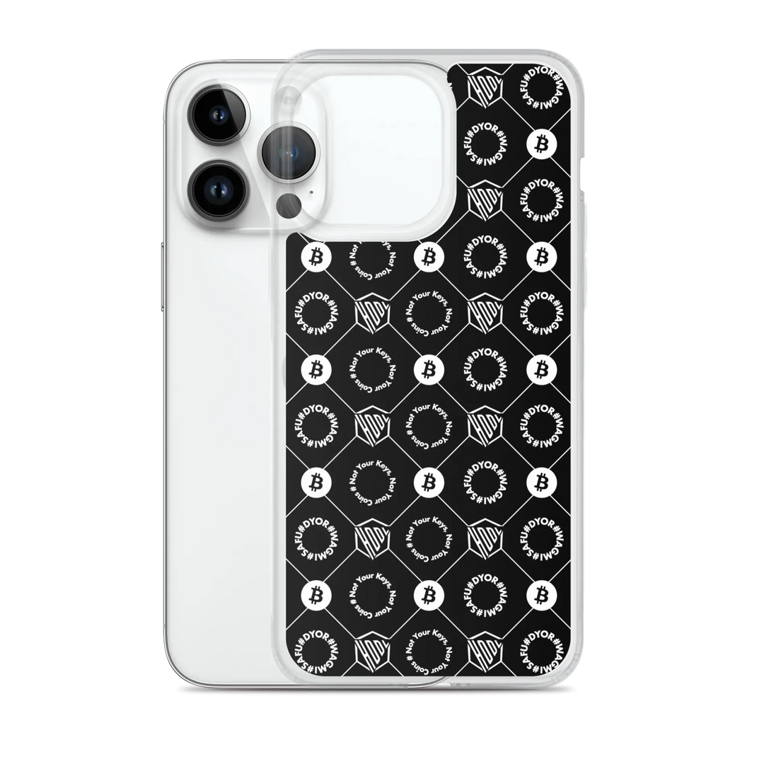 HODL iPhone Silikon Case "First Edition Black" - HODL iPhone Silikon Case "First Edition Black" - iPhone 11 | Exklusive Smartphone Hülle Streetwear von HODL®