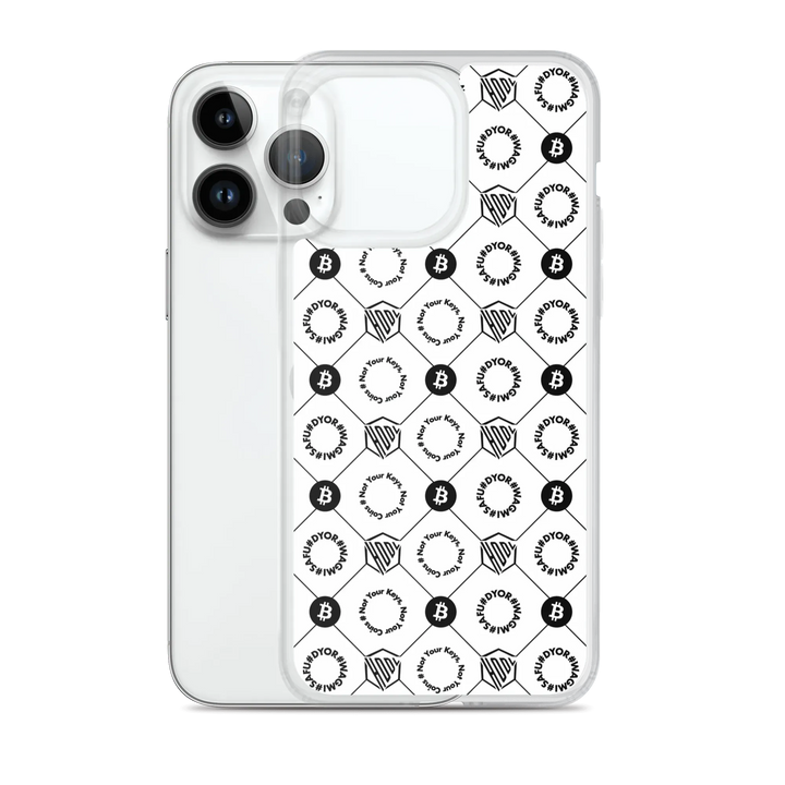 HODL iPhone Silikon Case "First Edition White" - HODL iPhone Silikon Case "First Edition White" - iPhone 11 | Exklusive Smartphone Hülle Streetwear von HODL®