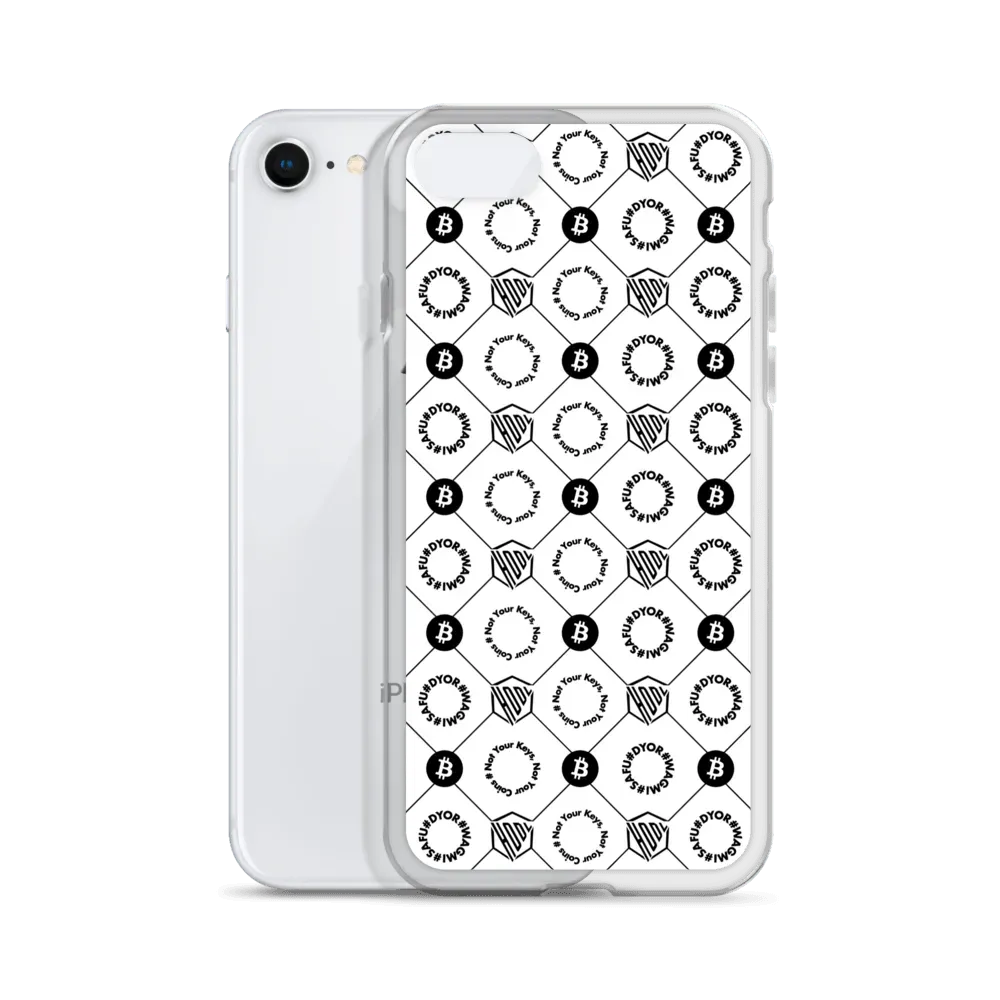 HODL iPhone Silikon Case "First Edition White" - HODL iPhone Silikon Case "First Edition White" - iPhone 11 | Exklusive Smartphone Hülle Streetwear von HODL®