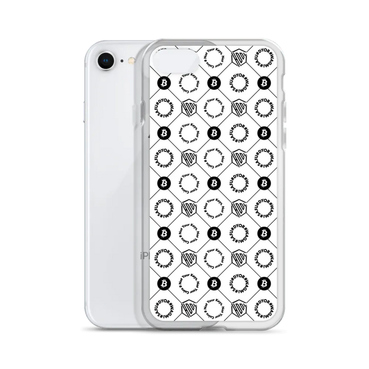 HODL iPhone Silikon Case "First Edition White" - HODL iPhone Silikon Case "First Edition White" - iPhone 11 | Exklusive Smartphone Hülle Streetwear von HODL®