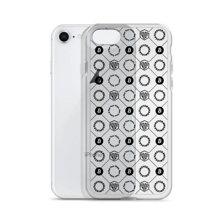 HODL iPhone Silikon Clear Case "First Edition Black" - HODL iPhone Silikon Clear Case "First Edition Black" - iPhone 11 | Exklusive Smartphone Hülle Streetwear von HODL®