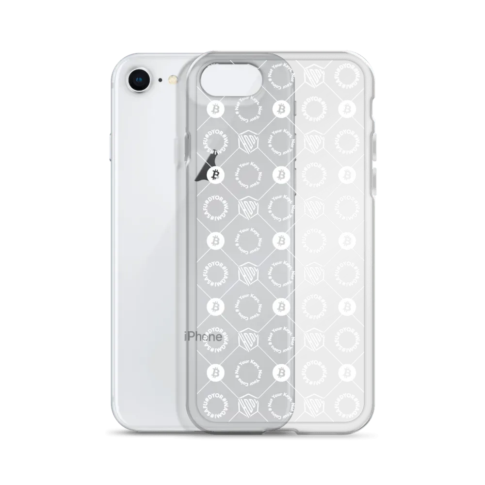 HODL iPhone Silikon Clear Case "FIRST EDITION WHITE" - HODL iPhone Silikon Clear Case "FIRST EDITION WHITE" - iPhone 11 | Exklusive Smartphone Hülle Streetwear von HODL®