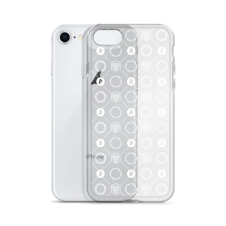 HODL iPhone Silikon Clear Case "FIRST EDITION WHITE" - HODL iPhone Silikon Clear Case "FIRST EDITION WHITE" - iPhone 11 | Exklusive Smartphone Hülle Streetwear von HODL®