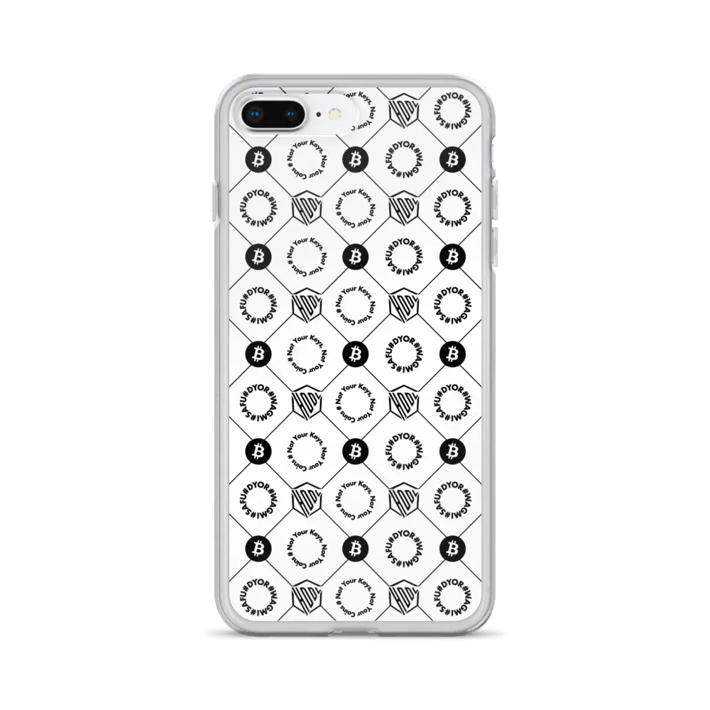 HODL iPhone Silikon Case "First Edition White" - HODL iPhone Silikon Case "First Edition White" - iPhone 11 | Exklusive Smartphone Hülle Streetwear von HODL®