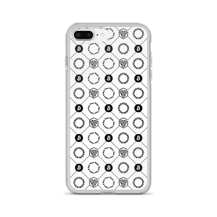 HODL iPhone Silikon Case "First Edition White" - HODL iPhone Silikon Case "First Edition White" - iPhone 11 | Exklusive Smartphone Hülle Streetwear von HODL®