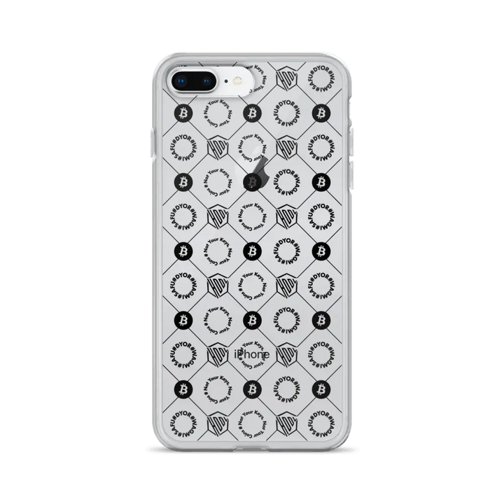 HODL iPhone Silikon Clear Case "First Edition Black" - HODL iPhone Silikon Clear Case "First Edition Black" - iPhone 11 | Exklusive Smartphone Hülle Streetwear von HODL®