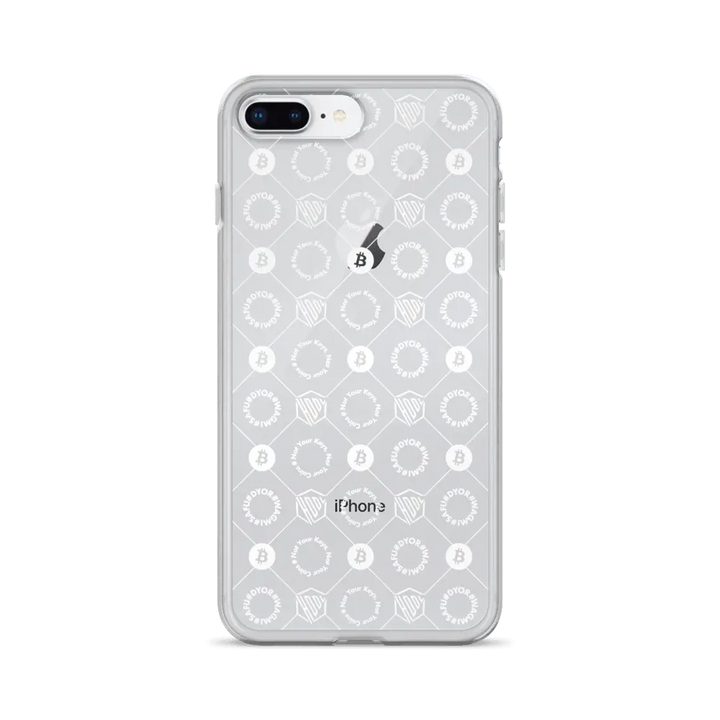 HODL iPhone Silikon Clear Case "FIRST EDITION WHITE" - HODL iPhone Silikon Clear Case "FIRST EDITION WHITE" - iPhone 11 | Exklusive Smartphone Hülle Streetwear von HODL®