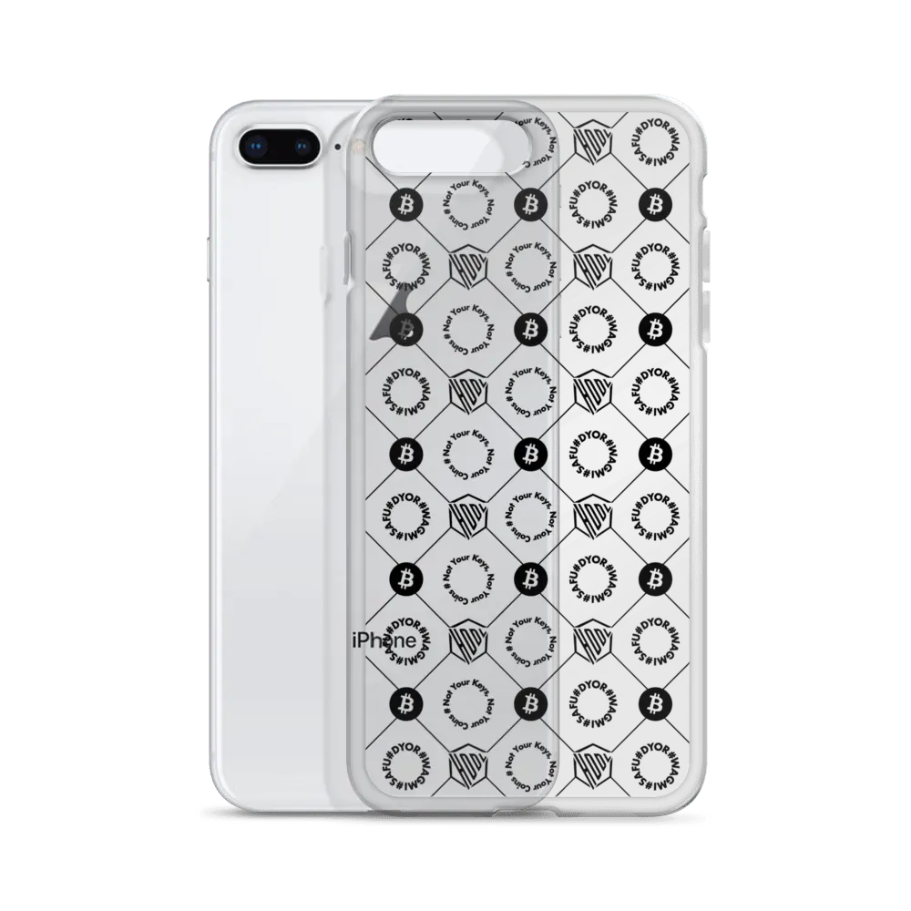 HODL iPhone Silikon Clear Case "First Edition Black" - HODL iPhone Silikon Clear Case "First Edition Black" - iPhone 11 | Exklusive Smartphone Hülle Streetwear von HODL®