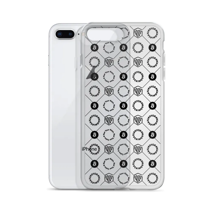 HODL iPhone Silikon Clear Case "First Edition Black" - HODL iPhone Silikon Clear Case "First Edition Black" - iPhone 11 | Exklusive Smartphone Hülle Streetwear von HODL®