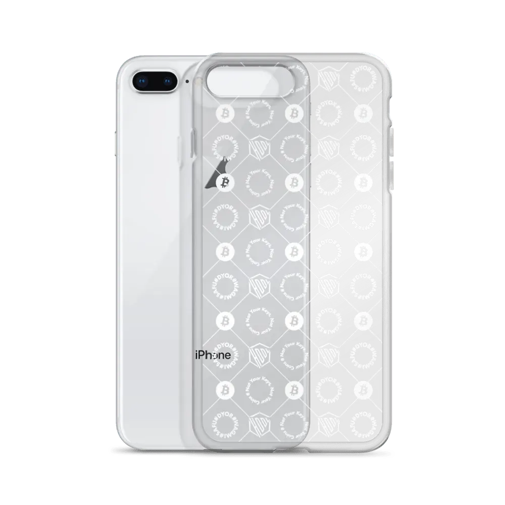 HODL iPhone Silikon Clear Case "FIRST EDITION WHITE" - HODL iPhone Silikon Clear Case "FIRST EDITION WHITE" - iPhone 11 | Exklusive Smartphone Hülle Streetwear von HODL®