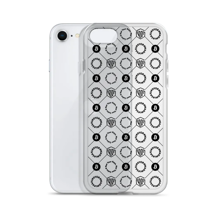 HODL iPhone Silikon Clear Case "First Edition Black" - HODL iPhone Silikon Clear Case "First Edition Black" - iPhone 11 | Exklusive Smartphone Hülle Streetwear von HODL®