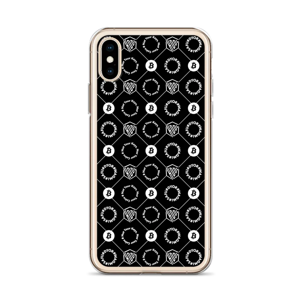 HODL iPhone Silikon Case "First Edition Black" - HODL iPhone Silikon Case "First Edition Black" - iPhone 11 | Exklusive Smartphone Hülle Streetwear von HODL®