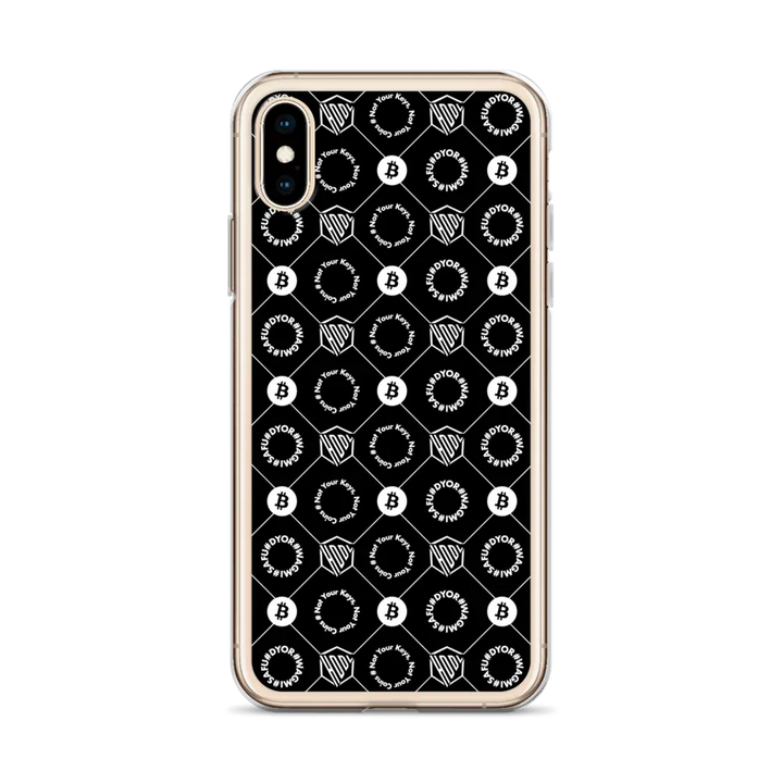 HODL iPhone Silikon Case "First Edition Black" - HODL iPhone Silikon Case "First Edition Black" - iPhone 11 | Exklusive Smartphone Hülle Streetwear von HODL®