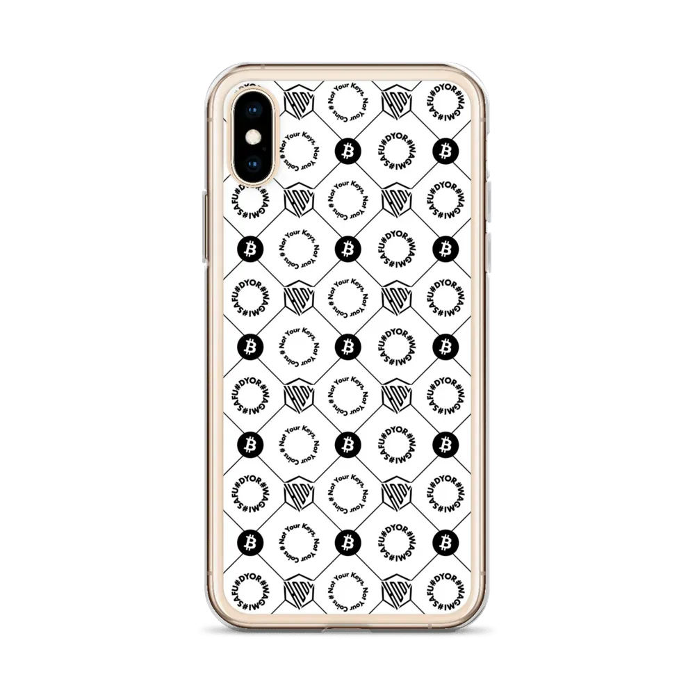 HODL iPhone Silikon Case "First Edition White" - HODL iPhone Silikon Case "First Edition White" - iPhone 11 | Exklusive Smartphone Hülle Streetwear von HODL®