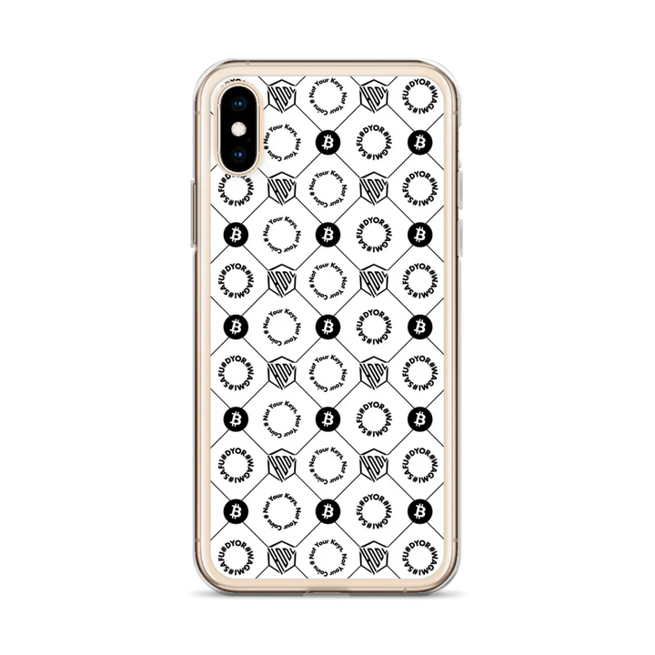 HODL iPhone Silikon Case "First Edition White" - HODL iPhone Silikon Case "First Edition White" - iPhone 11 | Exklusive Smartphone Hülle Streetwear von HODL®