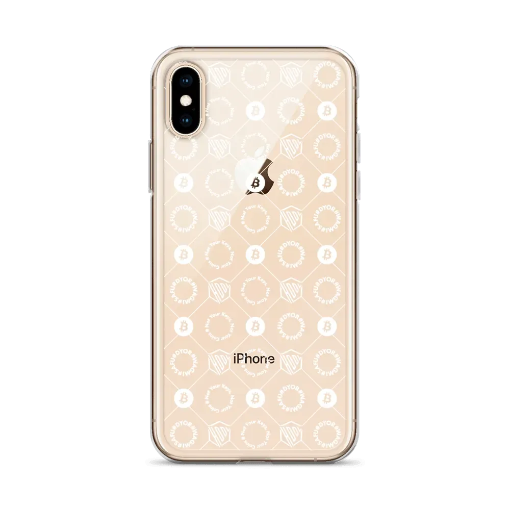 HODL iPhone Silikon Clear Case "FIRST EDITION WHITE" - HODL iPhone Silikon Clear Case "FIRST EDITION WHITE" - iPhone 11 | Exklusive Smartphone Hülle Streetwear von HODL®