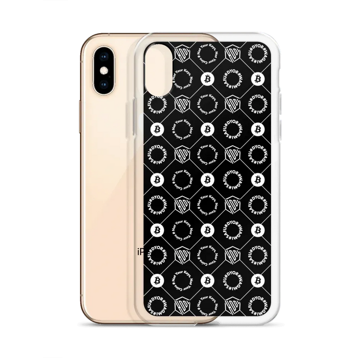 HODL iPhone Silikon Case "First Edition Black" - HODL iPhone Silikon Case "First Edition Black" - iPhone 11 | Exklusive Smartphone Hülle Streetwear von HODL®
