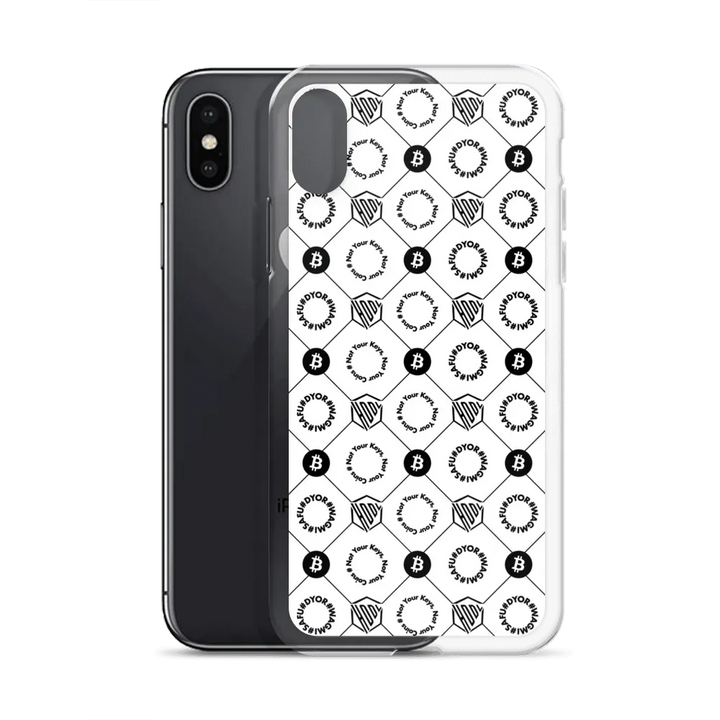 HODL iPhone Silikon Case "First Edition White" - HODL iPhone Silikon Case "First Edition White" - iPhone 11 | Exklusive Smartphone Hülle Streetwear von HODL®