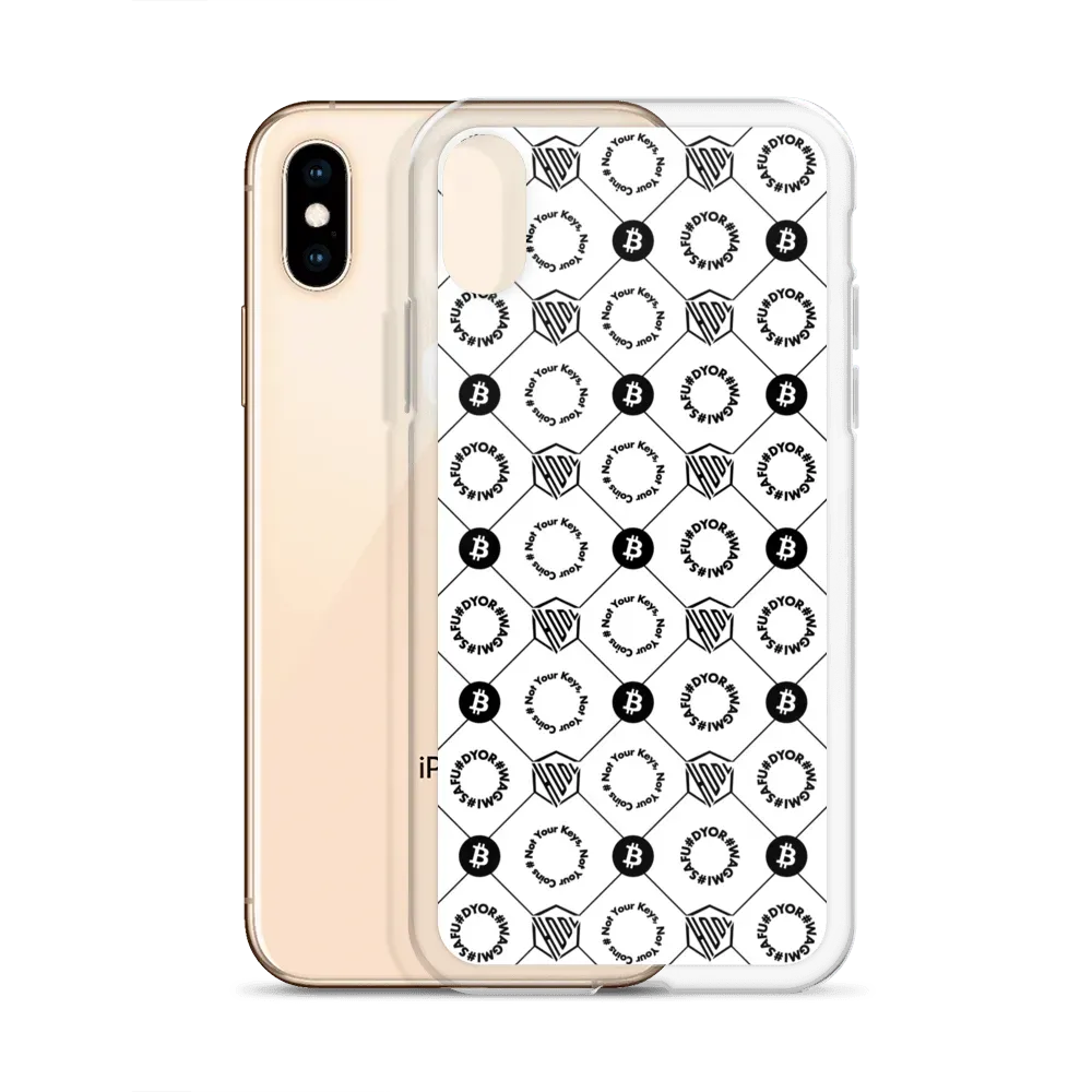 HODL iPhone Silikon Case "First Edition White" - HODL iPhone Silikon Case "First Edition White" - iPhone 11 | Exklusive Smartphone Hülle Streetwear von HODL®