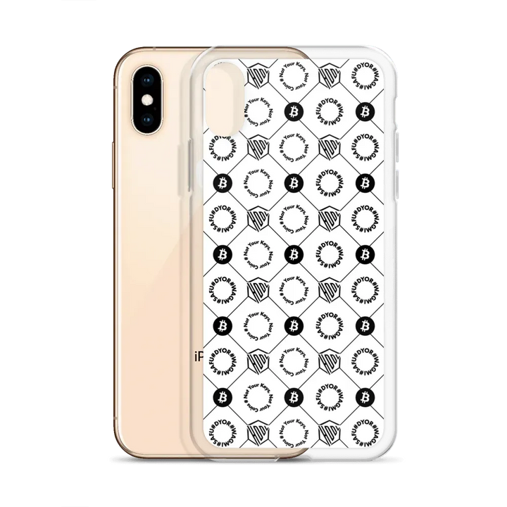 HODL iPhone Silikon Case "First Edition White" - HODL iPhone Silikon Case "First Edition White" - iPhone 11 | Exklusive Smartphone Hülle Streetwear von HODL®