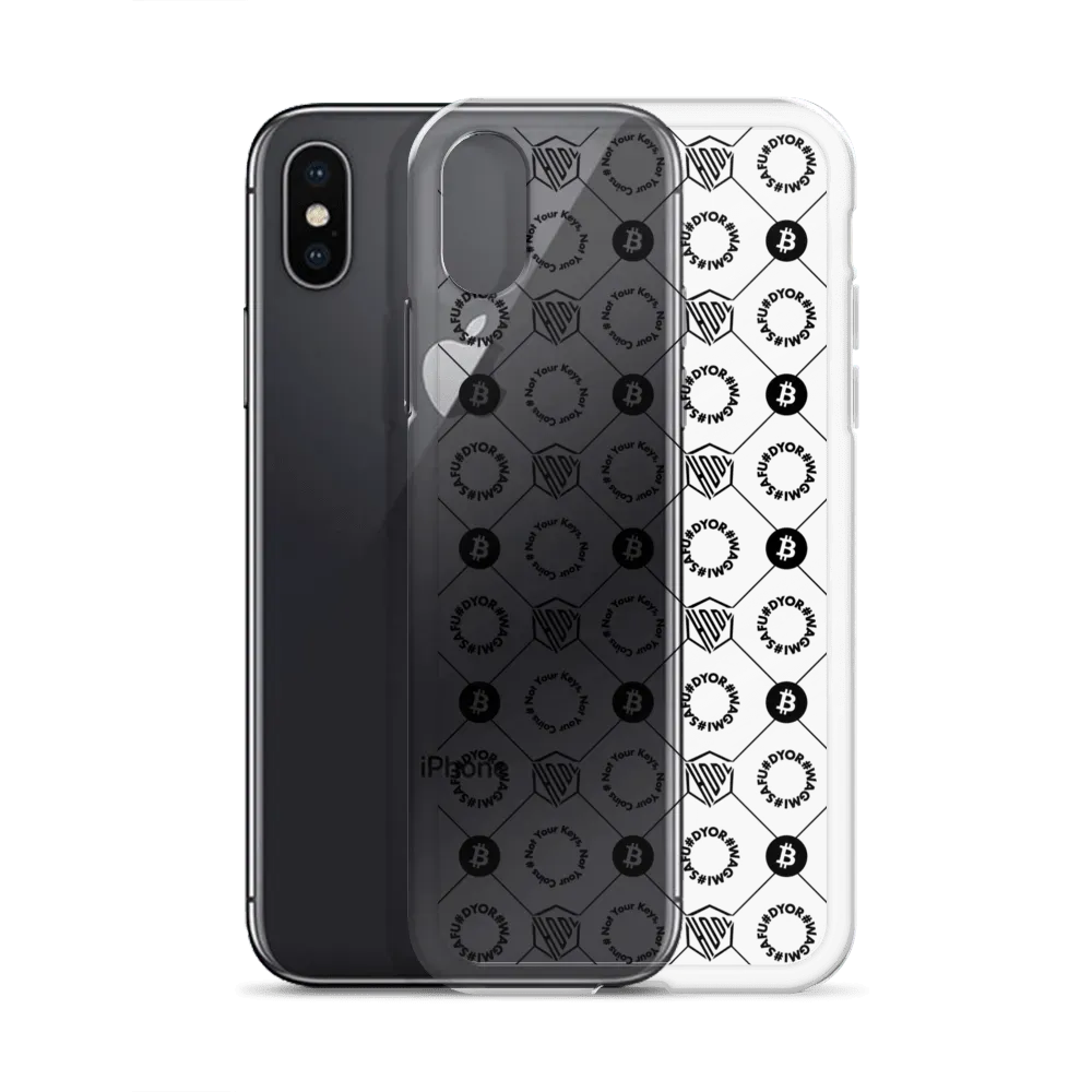 HODL iPhone Silikon Clear Case "First Edition Black" - HODL iPhone Silikon Clear Case "First Edition Black" - iPhone 11 | Exklusive Smartphone Hülle Streetwear von HODL®