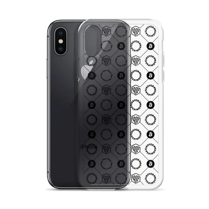 HODL iPhone Silikon Clear Case "First Edition Black" - HODL iPhone Silikon Clear Case "First Edition Black" - iPhone 11 | Exklusive Smartphone Hülle Streetwear von HODL®