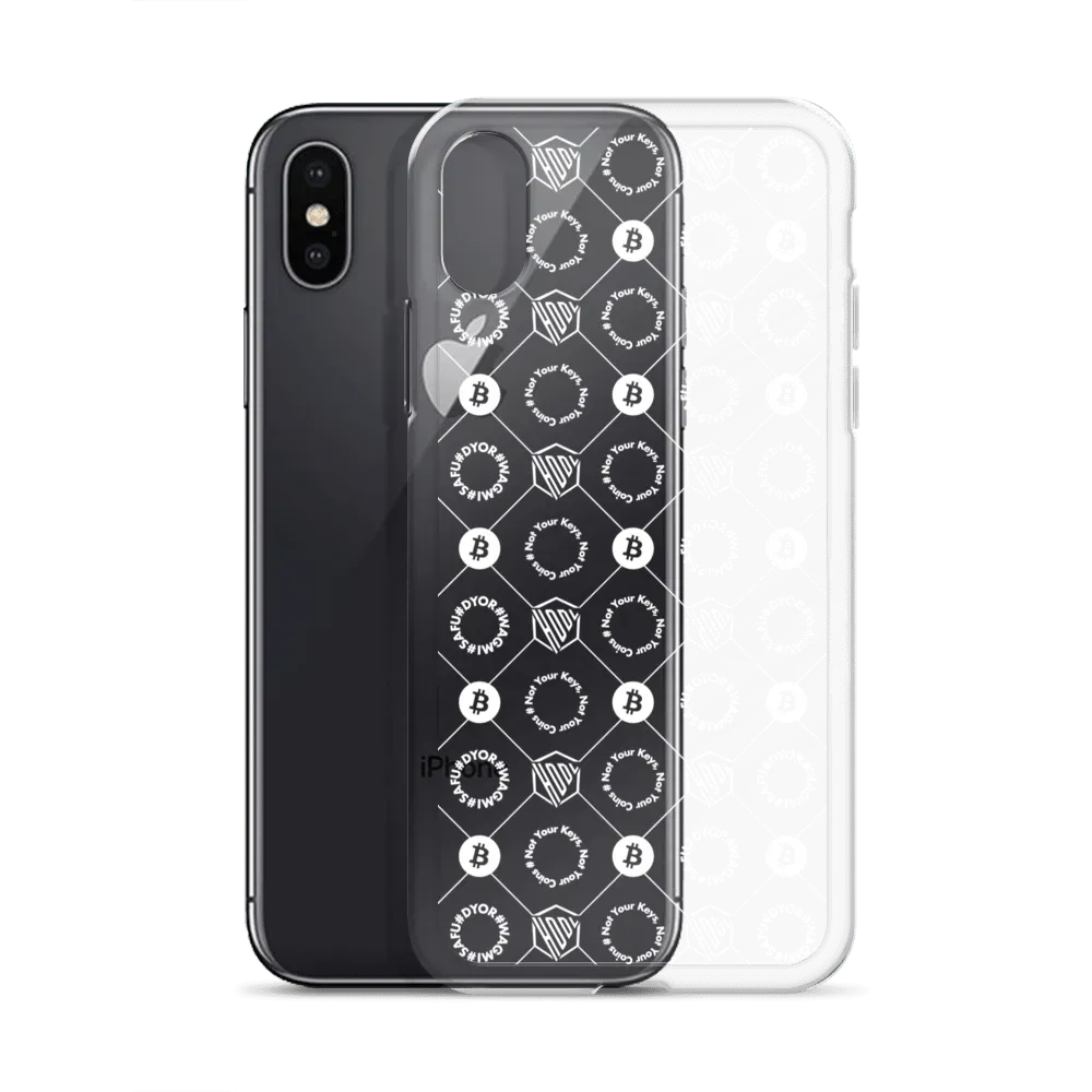 HODL iPhone Silikon Clear Case "FIRST EDITION WHITE" - HODL iPhone Silikon Clear Case "FIRST EDITION WHITE" - iPhone 11 | Exklusive Smartphone Hülle Streetwear von HODL®