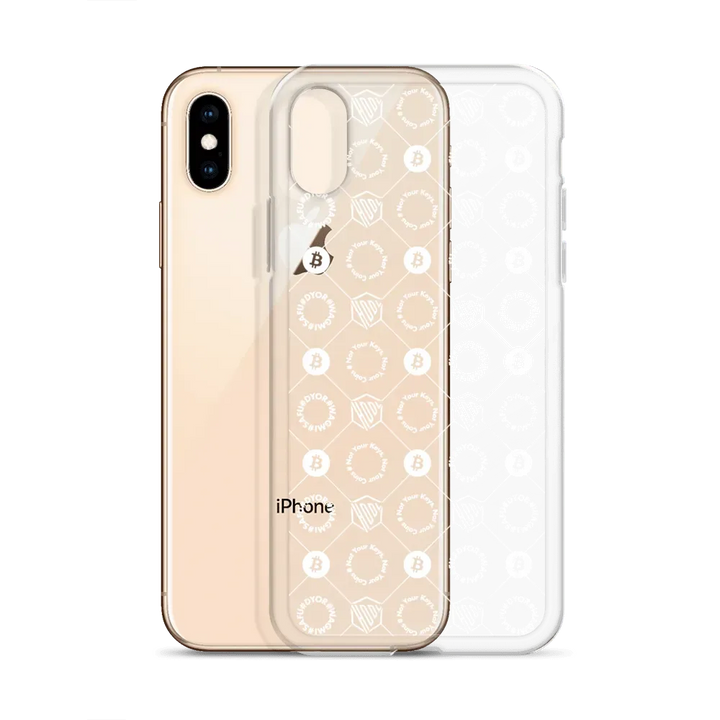 HODL iPhone Silikon Clear Case "FIRST EDITION WHITE" - HODL iPhone Silikon Clear Case "FIRST EDITION WHITE" - iPhone 11 | Exklusive Smartphone Hülle Streetwear von HODL®