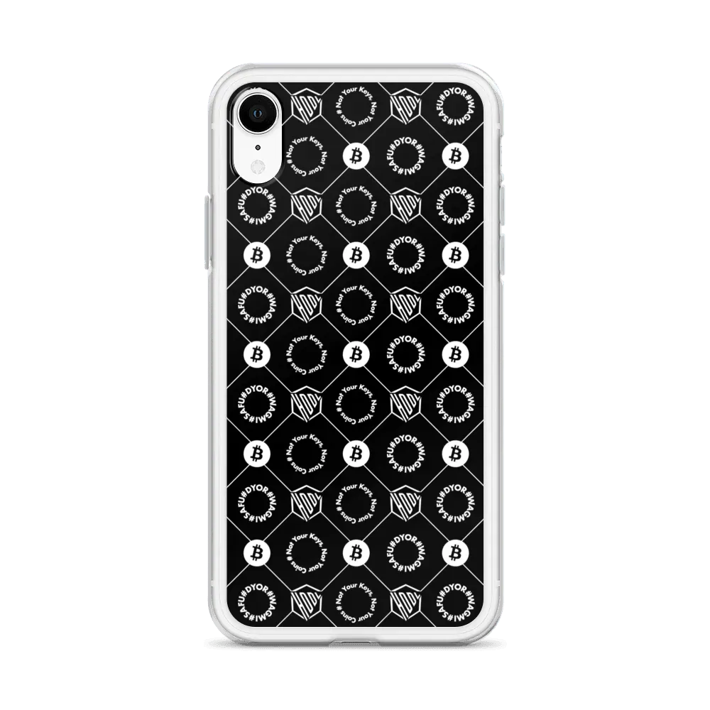 HODL iPhone Silikon Case "First Edition Black" - HODL iPhone Silikon Case "First Edition Black" - iPhone 11 | Exklusive Smartphone Hülle Streetwear von HODL®