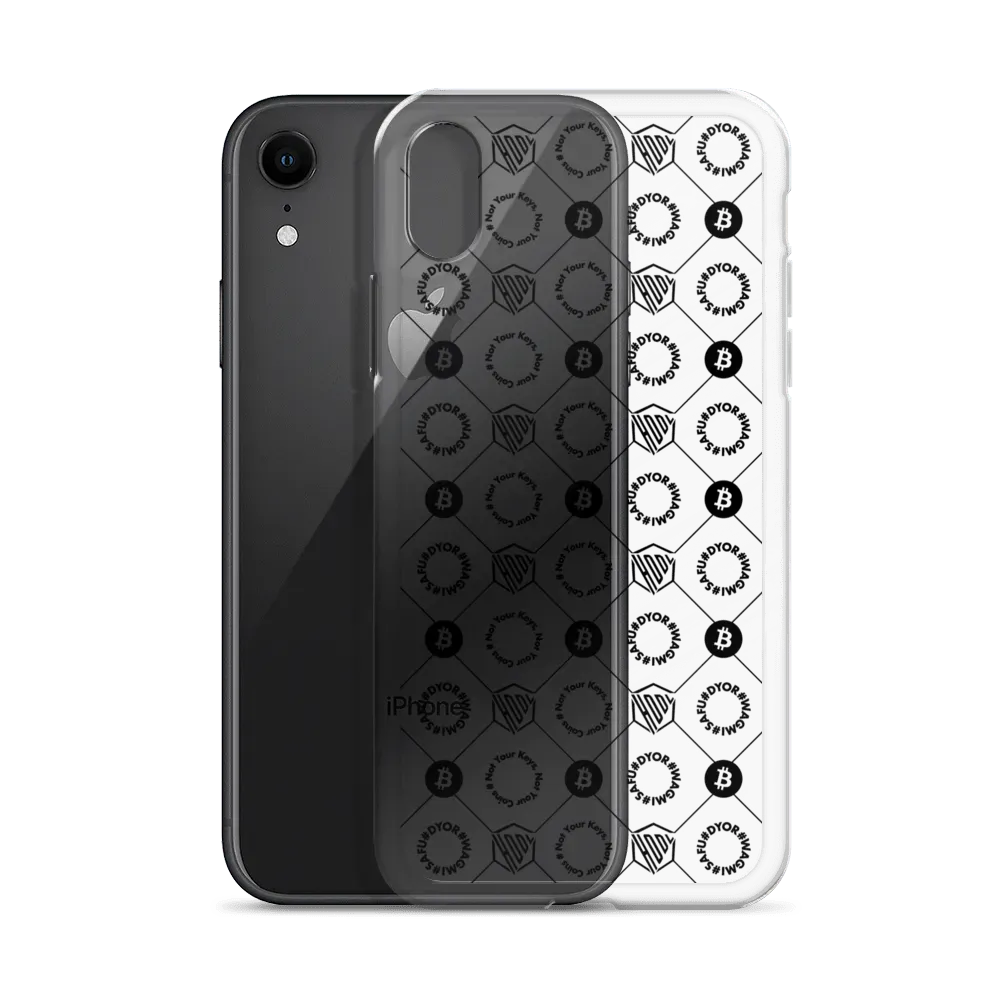 HODL iPhone Silikon Clear Case "First Edition Black" - HODL iPhone Silikon Clear Case "First Edition Black" - iPhone 11 | Exklusive Smartphone Hülle Streetwear von HODL®