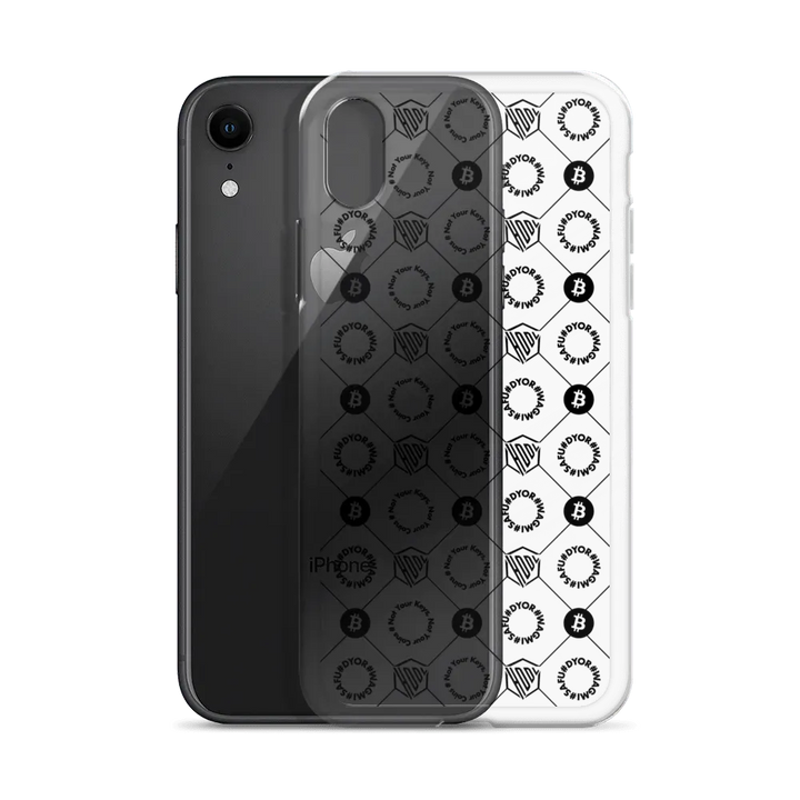 HODL iPhone Silikon Clear Case "First Edition Black" - HODL iPhone Silikon Clear Case "First Edition Black" - iPhone 11 | Exklusive Smartphone Hülle Streetwear von HODL®