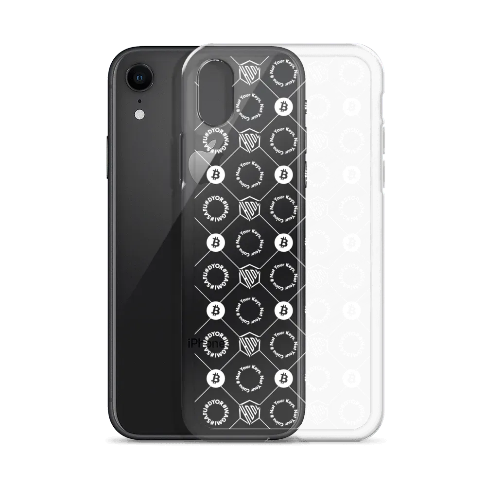 HODL iPhone Silikon Clear Case "FIRST EDITION WHITE" - HODL iPhone Silikon Clear Case "FIRST EDITION WHITE" - iPhone 11 | Exklusive Smartphone Hülle Streetwear von HODL®