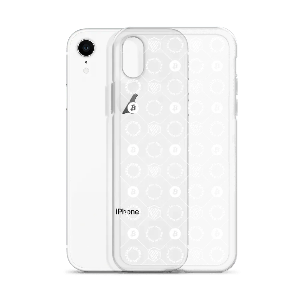 HODL iPhone Silikon Clear Case "FIRST EDITION WHITE" - HODL iPhone Silikon Clear Case "FIRST EDITION WHITE" - iPhone 11 | Exklusive Smartphone Hülle Streetwear von HODL®