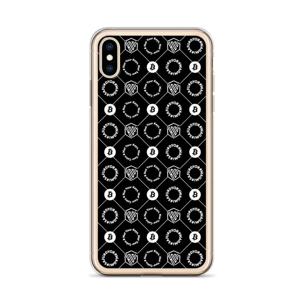 HODL iPhone Silikon Case "First Edition Black" - HODL iPhone Silikon Case "First Edition Black" - iPhone 11 | Exklusive Smartphone Hülle Streetwear von HODL®