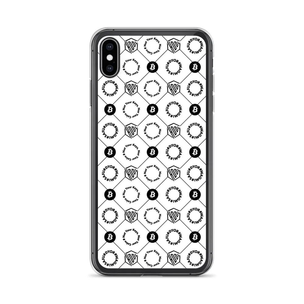 HODL iPhone Silikon Case "First Edition White" - HODL iPhone Silikon Case "First Edition White" - iPhone 11 | Exklusive Smartphone Hülle Streetwear von HODL®
