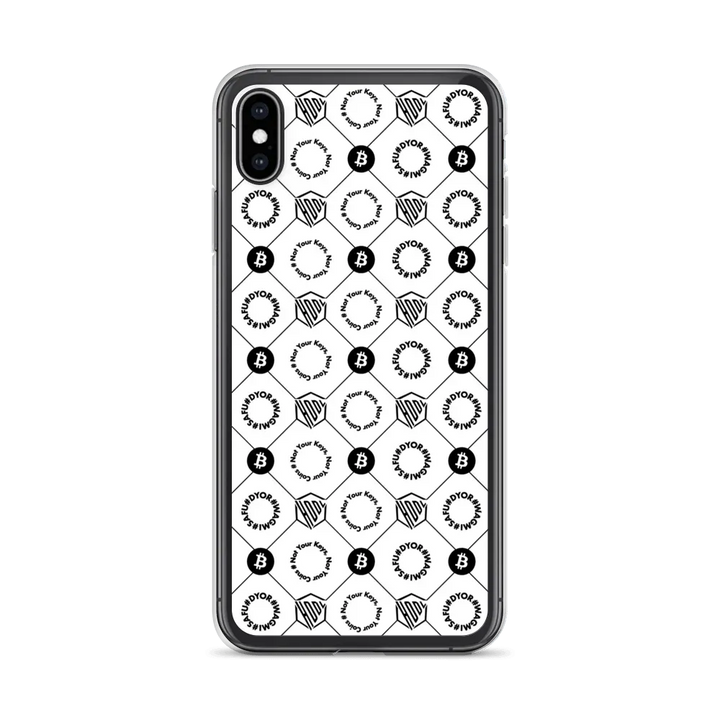 HODL iPhone Silikon Case "First Edition White" - HODL iPhone Silikon Case "First Edition White" - iPhone 11 | Exklusive Smartphone Hülle Streetwear von HODL®