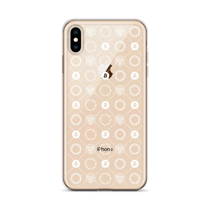HODL iPhone Silikon Clear Case "FIRST EDITION WHITE" - HODL iPhone Silikon Clear Case "FIRST EDITION WHITE" - iPhone 11 | Exklusive Smartphone Hülle Streetwear von HODL®