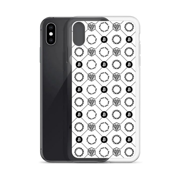 HODL iPhone Silikon Case "First Edition White" - HODL iPhone Silikon Case "First Edition White" - iPhone 11 | Exklusive Smartphone Hülle Streetwear von HODL®