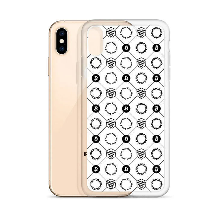 HODL iPhone Silikon Case "First Edition White" - HODL iPhone Silikon Case "First Edition White" - iPhone 11 | Exklusive Smartphone Hülle Streetwear von HODL®