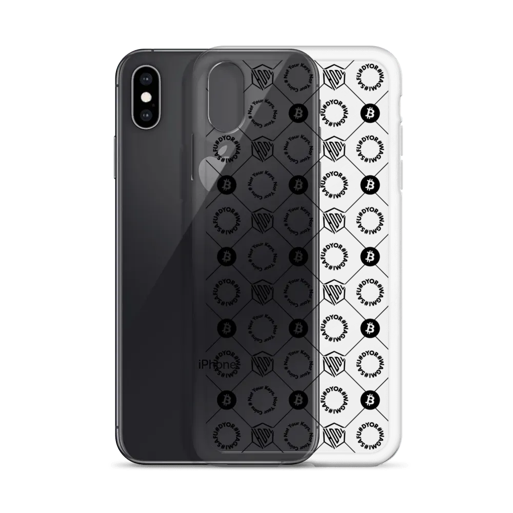 HODL iPhone Silikon Clear Case "First Edition Black" - HODL iPhone Silikon Clear Case "First Edition Black" - iPhone 11 | Exklusive Smartphone Hülle Streetwear von HODL®