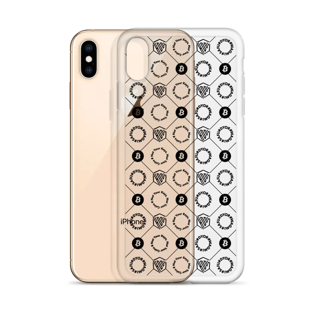 HODL iPhone Silikon Clear Case "First Edition Black" - HODL iPhone Silikon Clear Case "First Edition Black" - iPhone 11 | Exklusive Smartphone Hülle Streetwear von HODL®