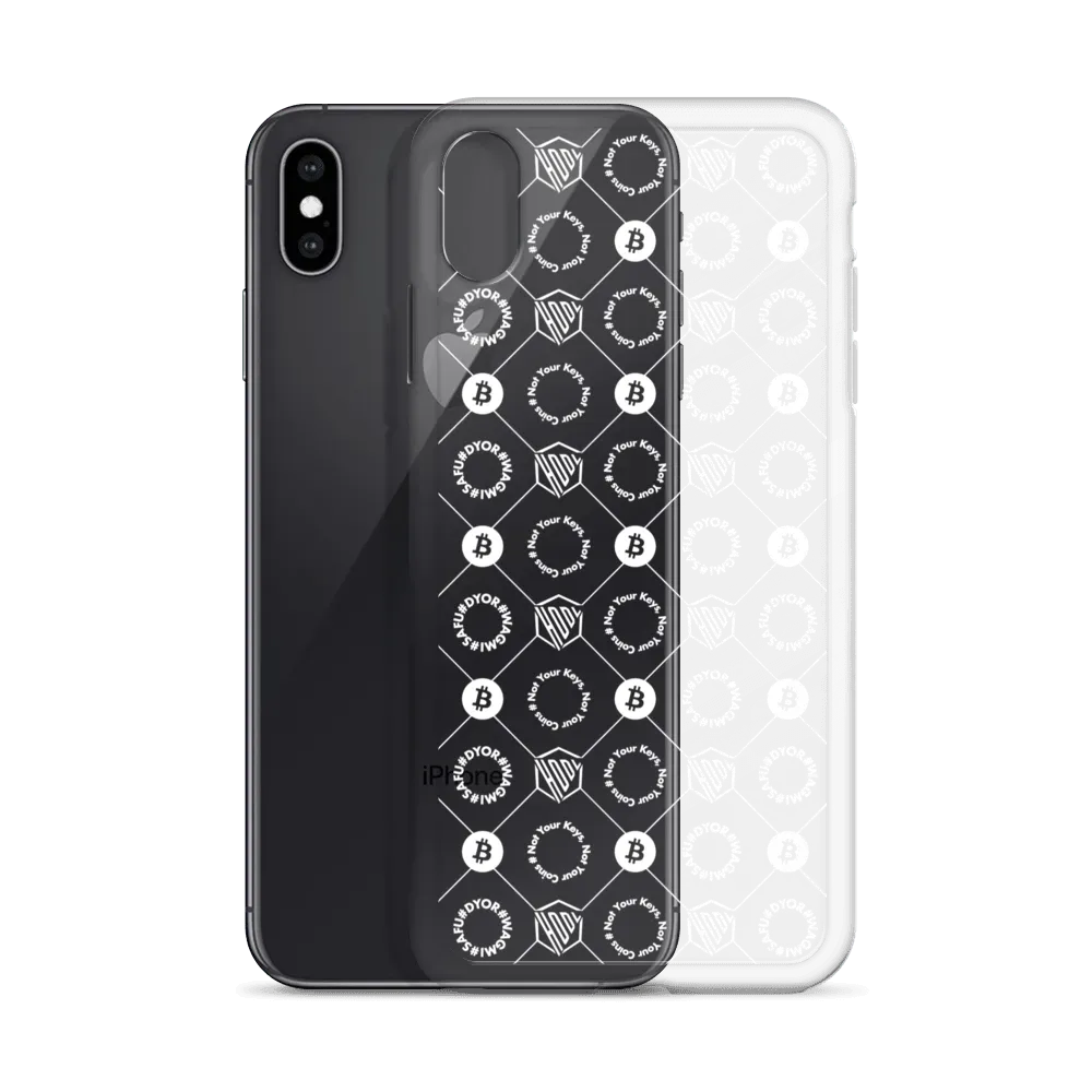 HODL iPhone Silikon Clear Case "FIRST EDITION WHITE" - HODL iPhone Silikon Clear Case "FIRST EDITION WHITE" - iPhone 11 | Exklusive Smartphone Hülle Streetwear von HODL®