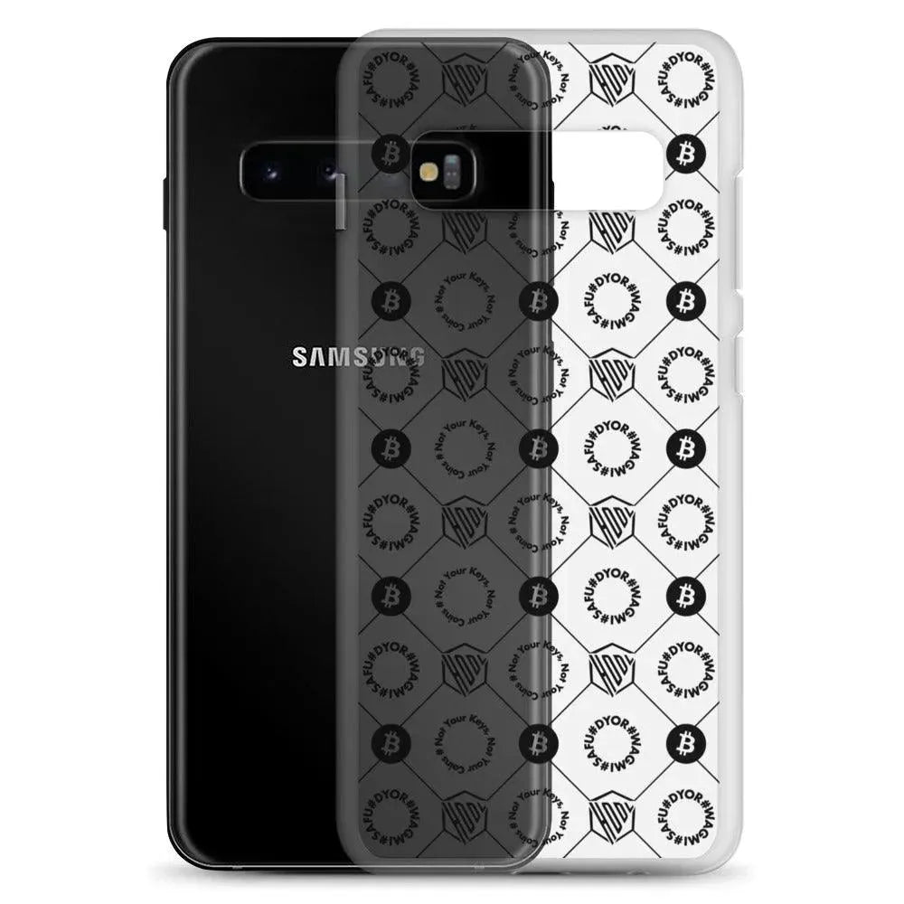HODL Samsung Silikon Clear Case "First Edition Black" - HODL Samsung Silikon Clear Case "First Edition Black" - Samsung Galaxy S20 | Exklusive Smartphone Hülle Streetwear von HODL®