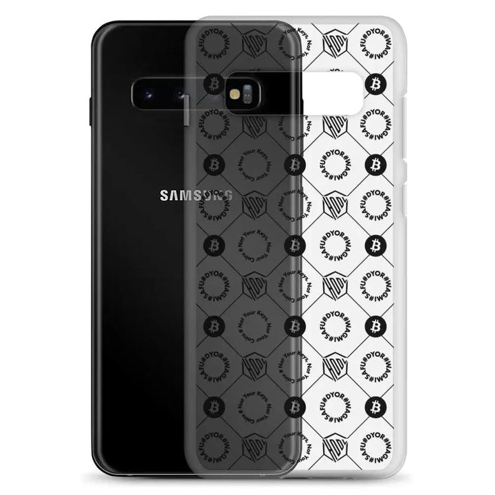HODL Samsung Silikon Clear Case "First Edition Black" - HODL Samsung Silikon Clear Case "First Edition Black" - Samsung Galaxy S20 | Exklusive Smartphone Hülle Streetwear von HODL®