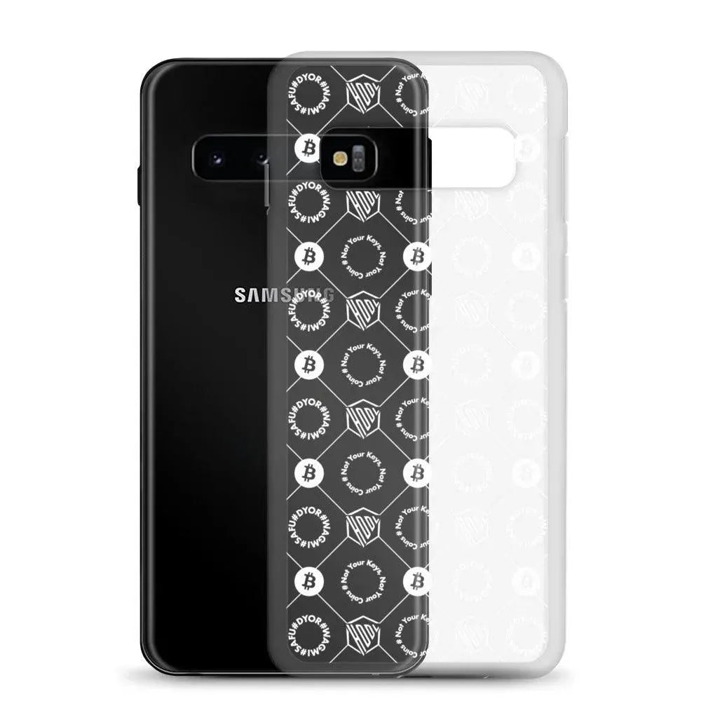 HODL Samsung Silikon Clear Case "First Edition White" - HODL Samsung Silikon Clear Case "First Edition White" - Samsung Galaxy S20 | Exklusive Smartphone Hülle Streetwear von HODL®