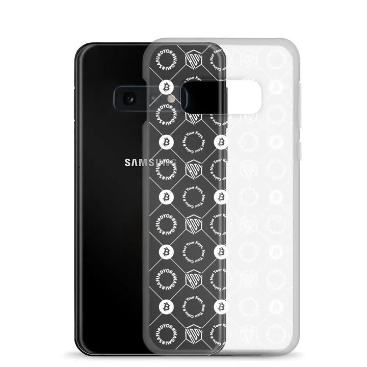 HODL Samsung Silikon Clear Case "First Edition White" - HODL Samsung Silikon Clear Case "First Edition White" - Samsung Galaxy S20 | Exklusive Smartphone Hülle Streetwear von HODL®