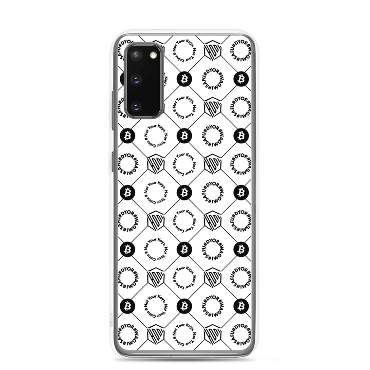 HODL Samsung Silikon Case "First Edition White" - HODL Samsung Silikon Case "First Edition White" - Samsung Galaxy S20 | Exklusive Smartphone Hülle Streetwear von HODL®