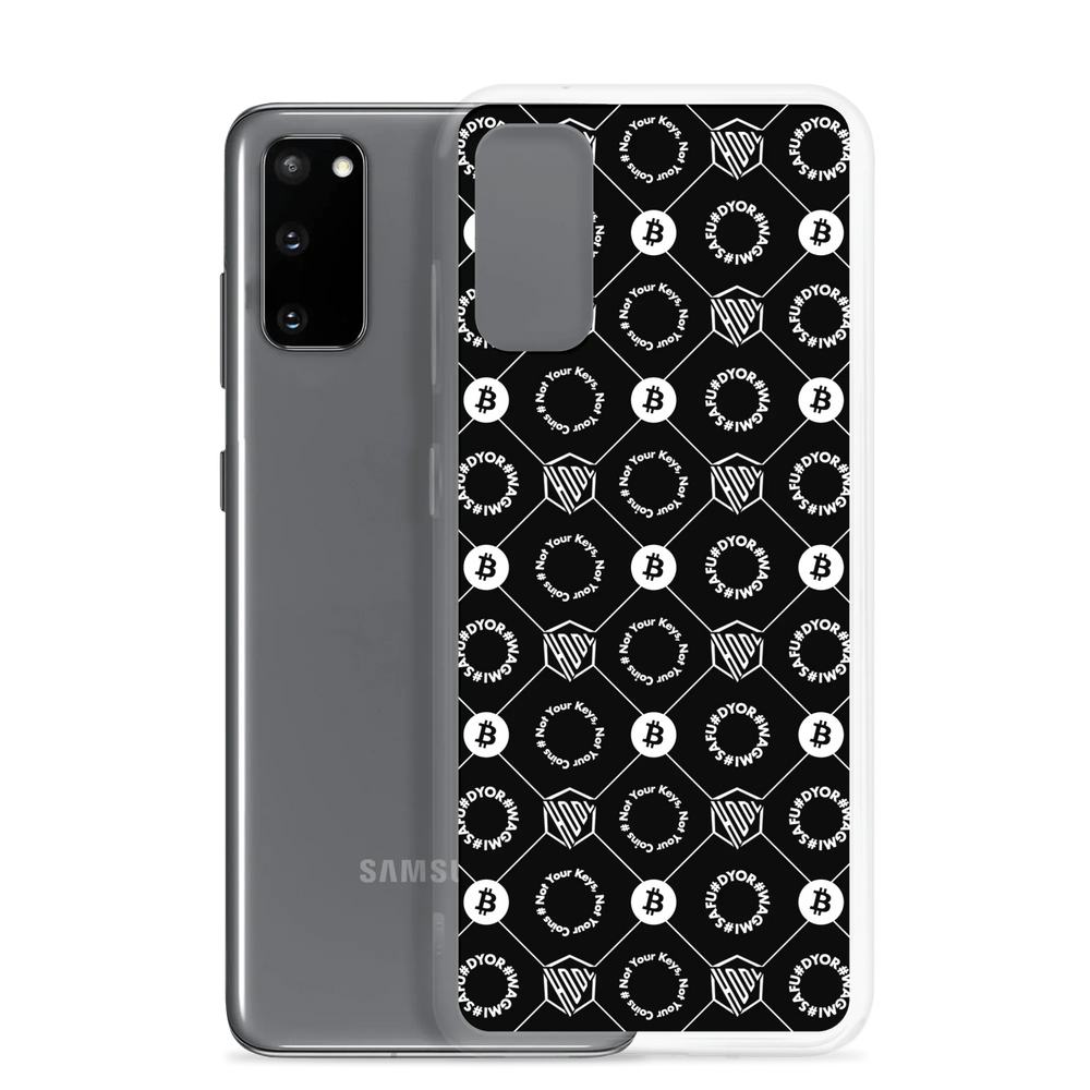 HODL Samsung Silikon Case "First Edition Black" - HODL Samsung Silikon Case "First Edition Black" - Samsung Galaxy S20 | Exklusive Smartphone Hülle Streetwear von HODL®